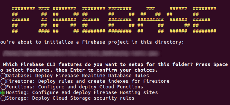 firebase deploy app
